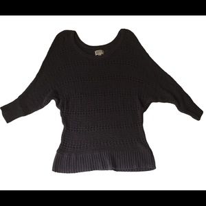 American Eagle Outfitters Purple Loose Knit Sweater